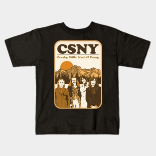 Crosby Stills Nash Young Kids T-Shirt